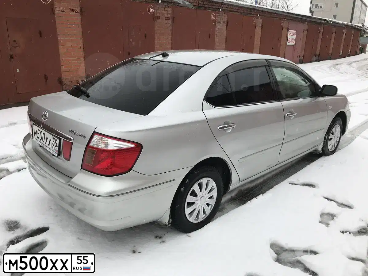 Фото автомобиля TOYOTA PREMIO, 2002 — госномер Т321ХС55
