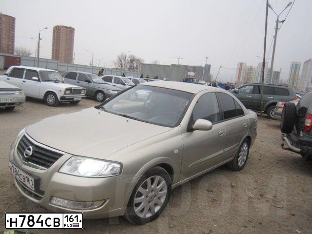 Фото автомобиля NISSAN ALMERA, 2007 — госномер Н784СВ161. Цвет: БЕЖЕВЫЙ