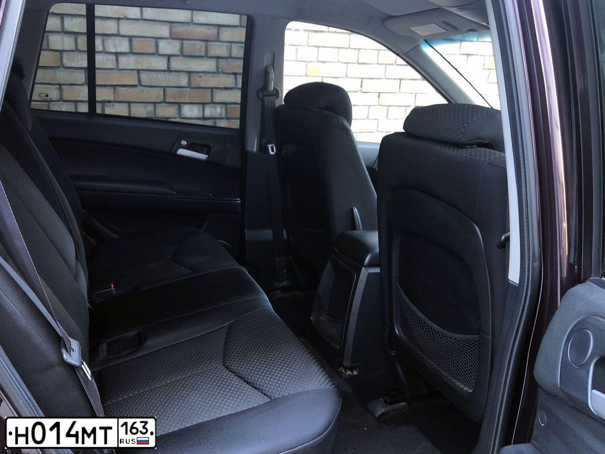 Фото автомобиля SSANGYONG KYRON, 2010 — госномер Н014МТ163. Цвет: БОРДОВЫЙ