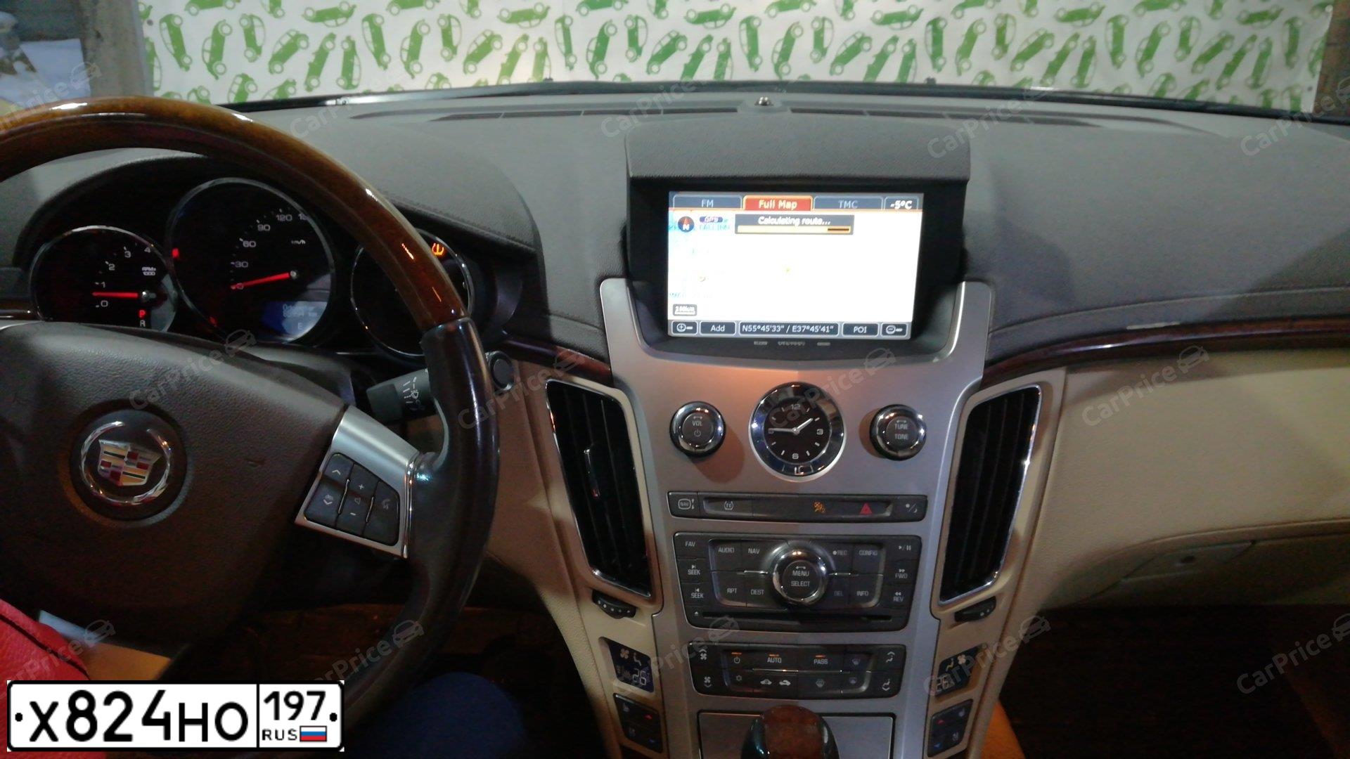 Фото автомобиля (CADILLAC) КАДИЛЛАК GМХ 322 (СТS) (ЧЕРНЫЙ), 2008 — госномер Р027КМ977