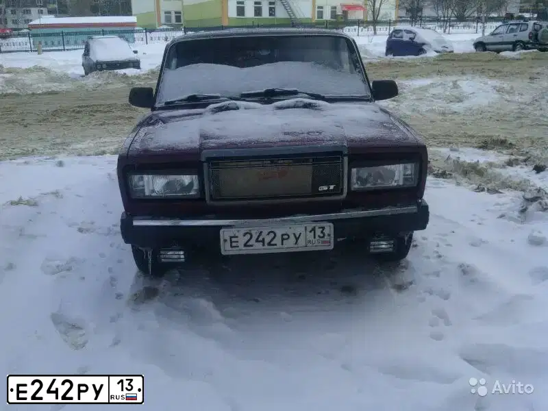Фото автомобиля LADA 1118 KALINA, 2007 — госномер В242РУ13. Цвет: ТЕМНО-СЕРЫЙ МЕТАЛЛИК