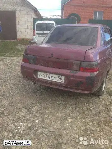 Фото автомобиля LADA 2110, 2002 — госномер О976ТХ58. Цвет: ЯРКО - СИНИЙ