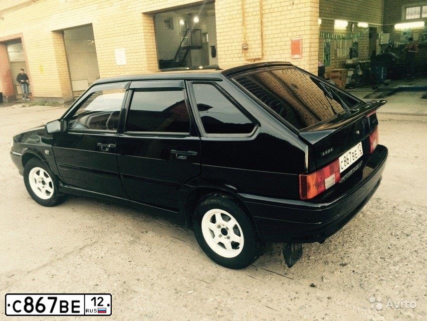 Фото автомобиля LADA 2114 SAMARA, 2009 — госномер С867ВЕ12. Цвет: ТЕМНО ЗЕЛЕНЫЙ