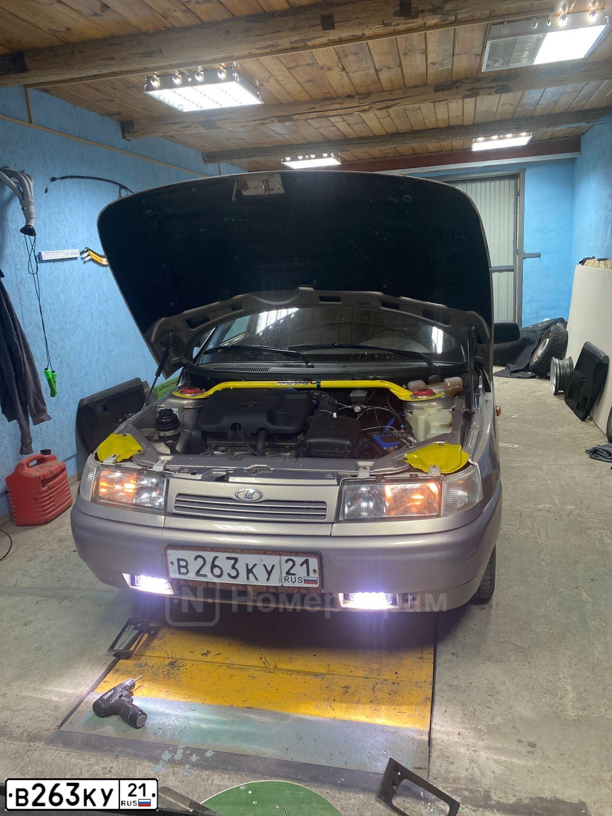 Фото автомобиля LADA 2110, 2007 — госномер Н686ЕМ21