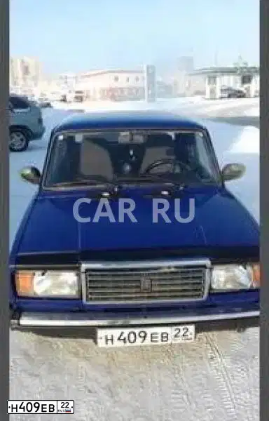 Фото автомобиля LADA 2107, 2001 — госномер Н409ЕВ22. Цвет: ТЕМНО-ГОЛУБОЙ