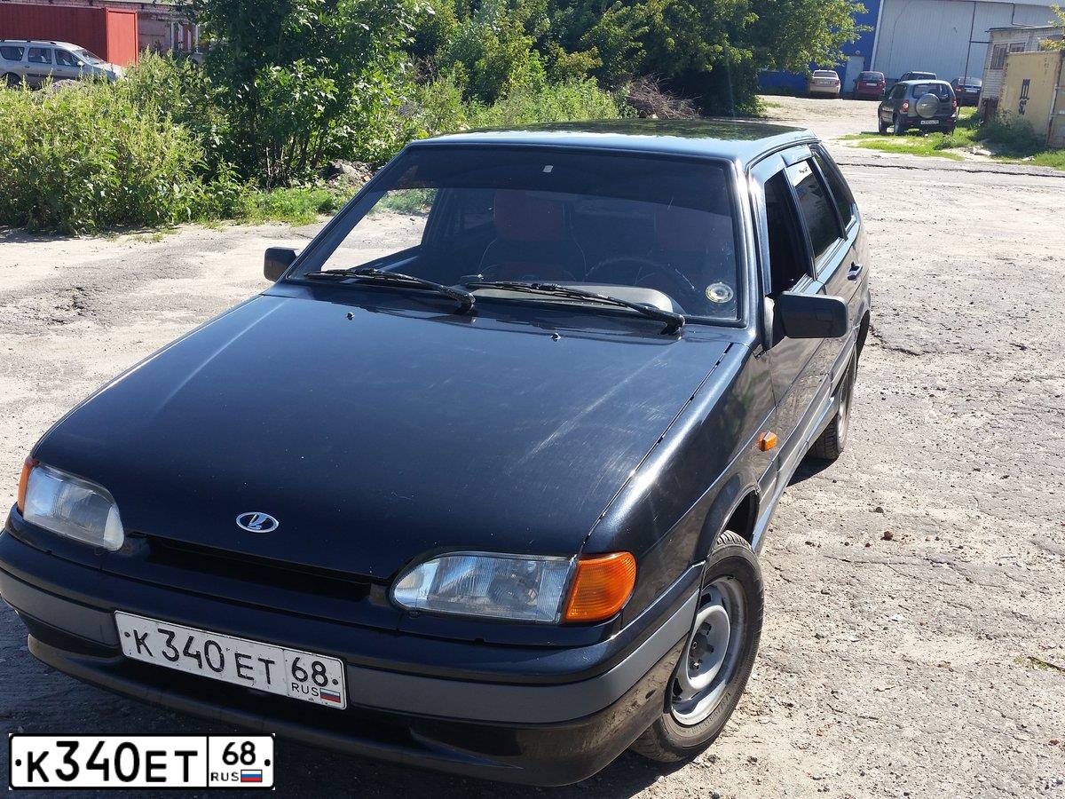 Фото автомобиля LADA 2114 SAMARA, 2007 — госномер К340ЕТ68. Цвет: ГРАФИТОВЫЙ МЕТАЛЛИК