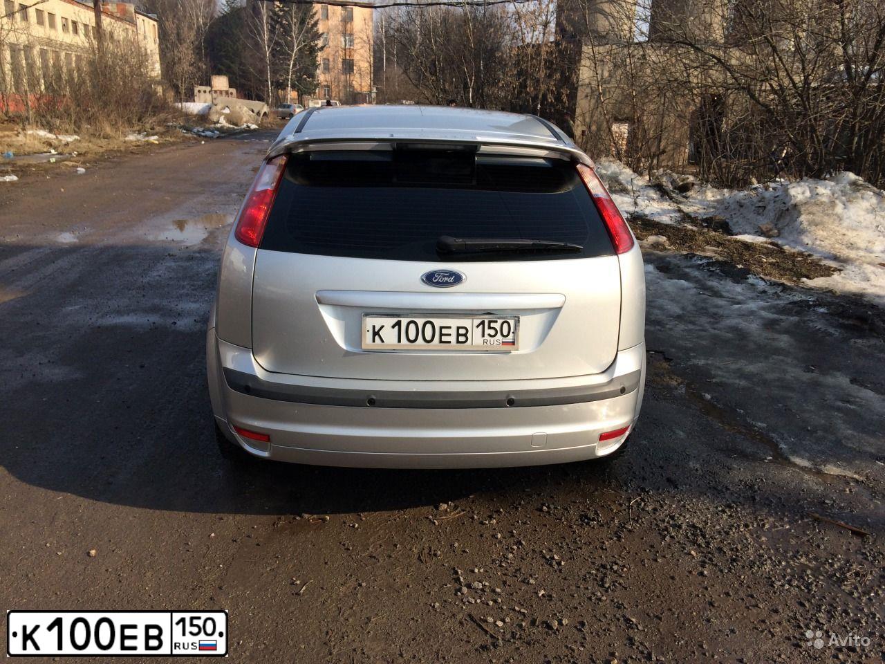 Фото автомобиля FORD FOCUS, 2007 — госномер К100ЕВ150. Цвет: Серебристый
