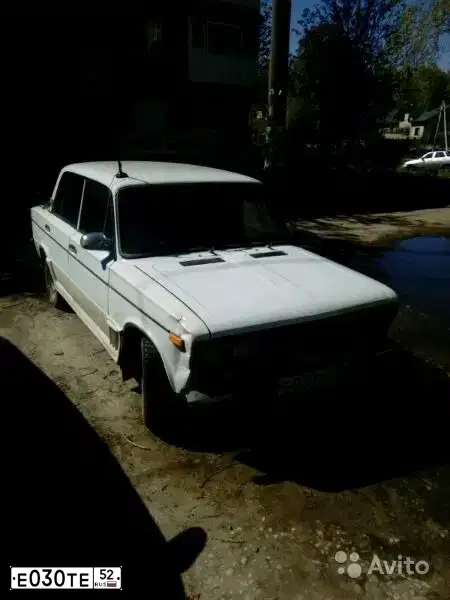Фото автомобиля LADA 2106, 1997 — госномер Е030ТЕ52. Цвет: Белый