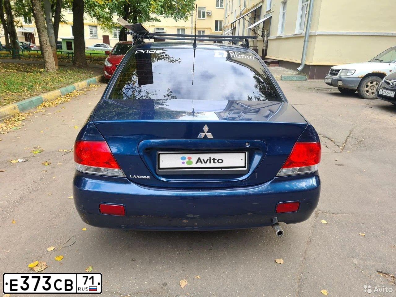 Фото автомобиля HONDA CIVIC, 2006 — госномер Е373СВ71. Цвет: Темно-синий