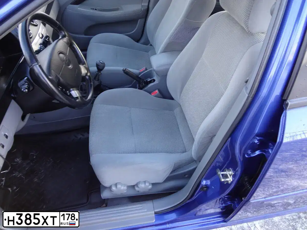 Фото автомобиля CHEVROLET LACETTI, 2008 — госномер Х778АР193. Цвет: синий