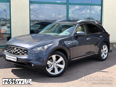 Фото автомобиля INFINITI QX70, 2010 — госномер В050РТ09. Цвет: ТЕМНО-СЕРЫЙ