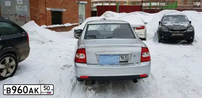Фото автомобиля SUBARU FORESTER, 2012 — госномер В960АК50
