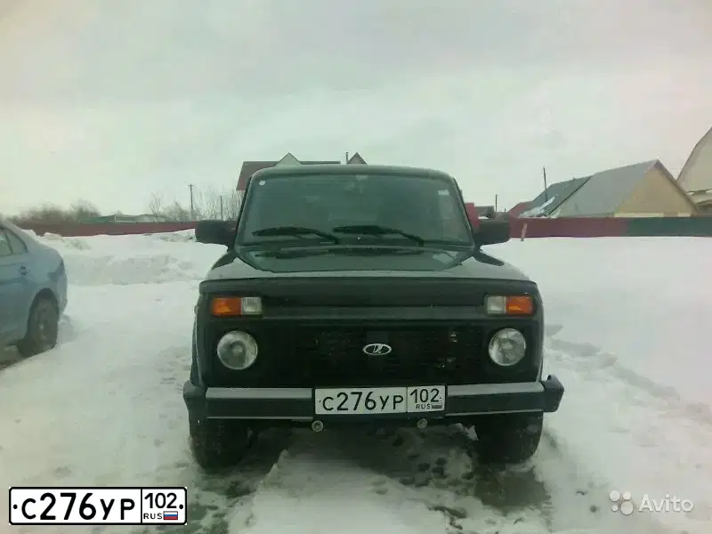 Фото автомобиля LADA 2131 NIVA, 2015 — госномер С276УР102. Цвет: серебристо темно серый