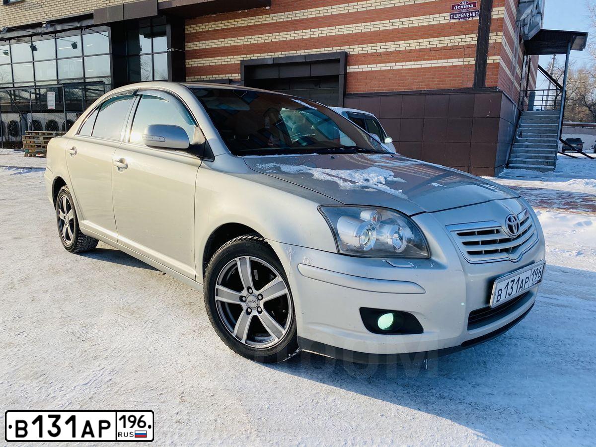 Фото автомобиля TOYOTA AVENSIS, 2006 — госномер К938ОК196. Цвет: СЕРЫЙ