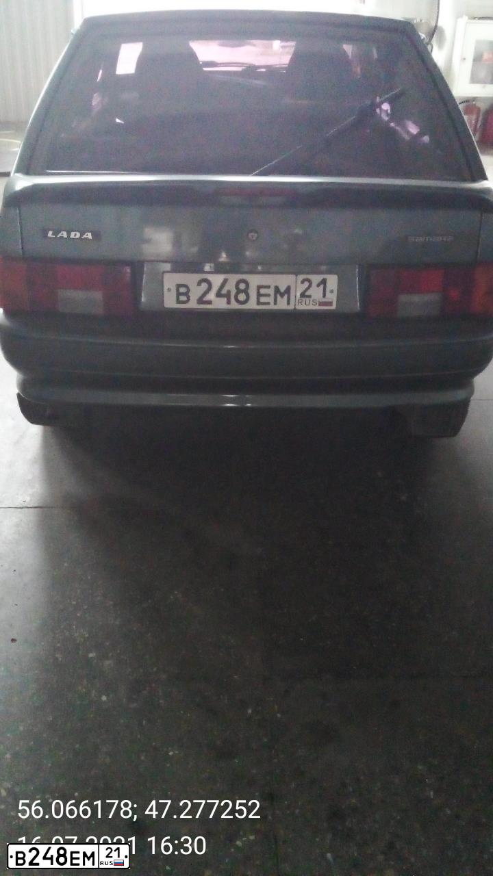 Фото автомобиля LADA 2114 SAMARA, 2011 — госномер Т858КО152. Цвет: СИНЕ-ЗЕЛЕНЫЙ