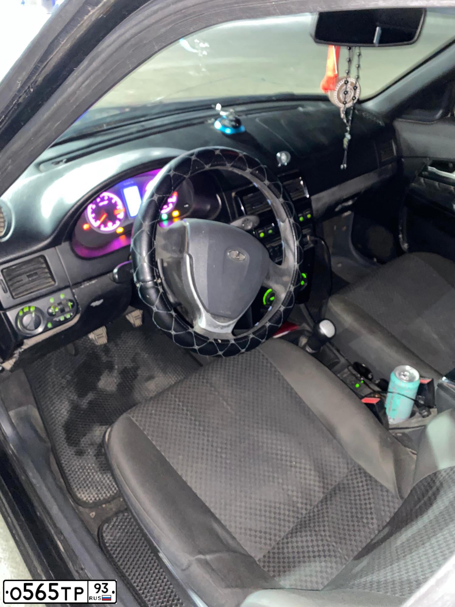 Фото автомобиля LADA PRIORA, 2012 — госномер С193ВХ323. Цвет: Сине-Черный