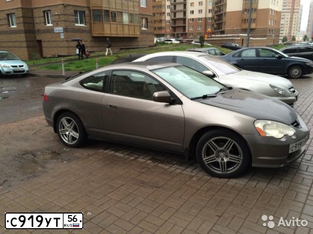 Фото автомобиля АКУРА RSX, 2004 — госномер Р892ВС323. Цвет: СЕРЫЙ