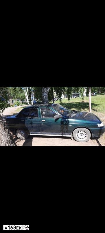 Фото автомобиля LADA 2110, 1997 — госномер Н811ТК702. Цвет: ЗЕЛЕНЫЙ