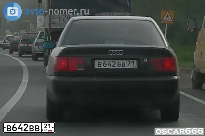 Фото автомобиля AUDI A6 / S6 / S6+, 1997 — госномер В642ВВ21