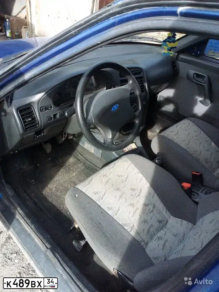 Фото автомобиля LADA 2112, 2007 — госномер К489ВХ34. Цвет: СИНИЙ