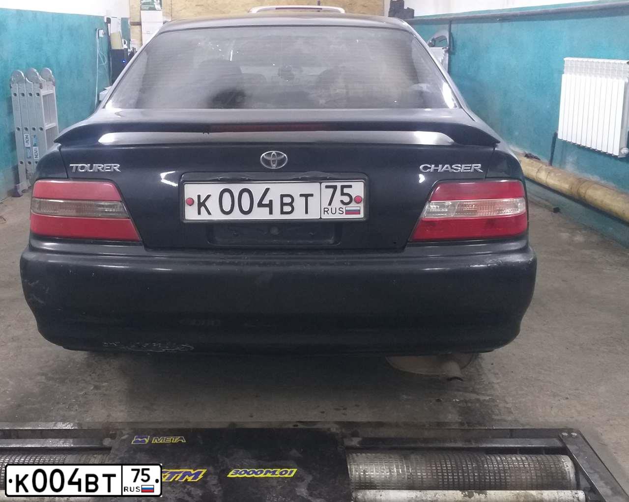 Фото автомобиля TOYOTA CHASER, 1989 — госномер М239НХ28