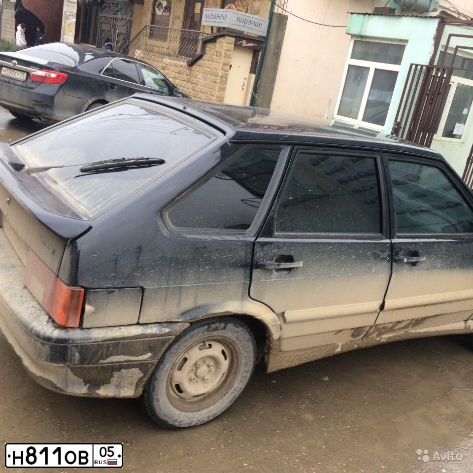 Фото автомобиля LADA 2114 SAMARA, 2012 — госномер У799КВ05. Цвет: Сине-Черный