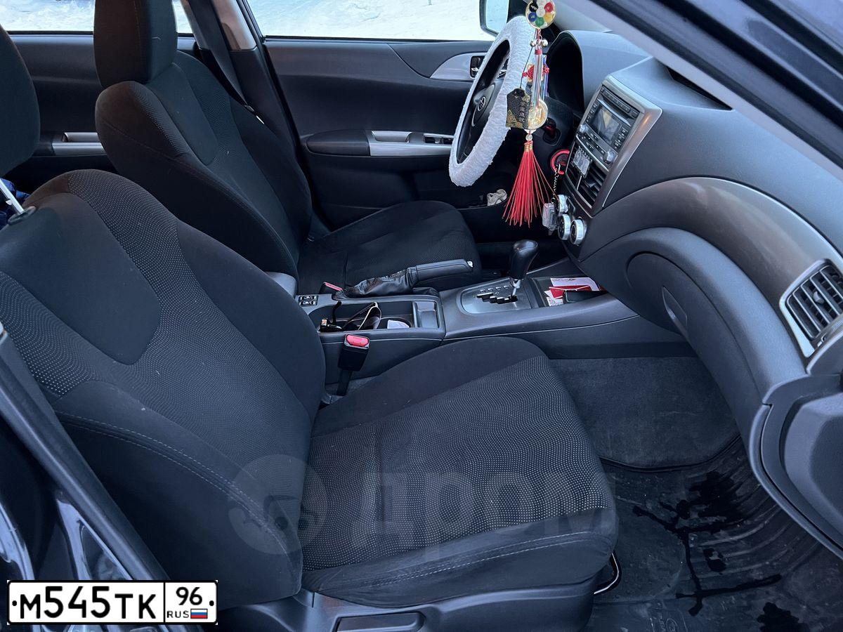 Фото автомобиля SUBARU IMPREZA, 2008 — госномер В623АЕ155. Цвет: СЕРЫЙ