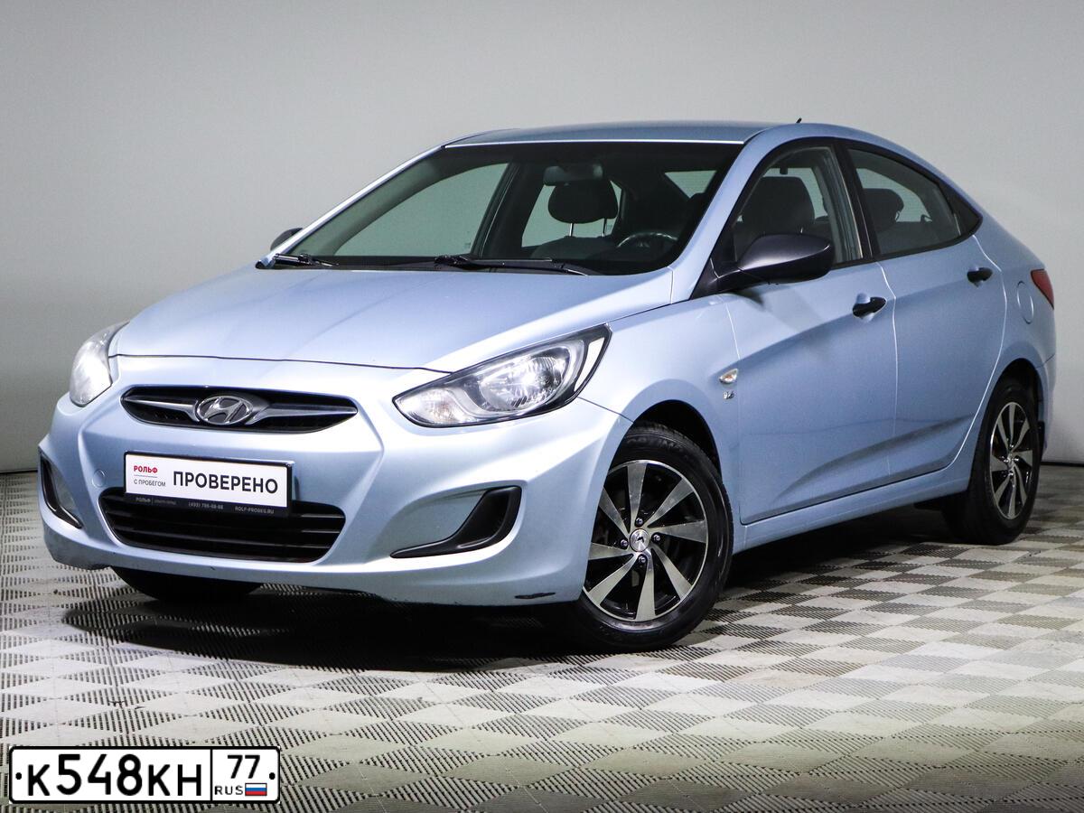 Фото автомобиля HYUNDAI SOLARIS, 2013 — госномер А311НТ761