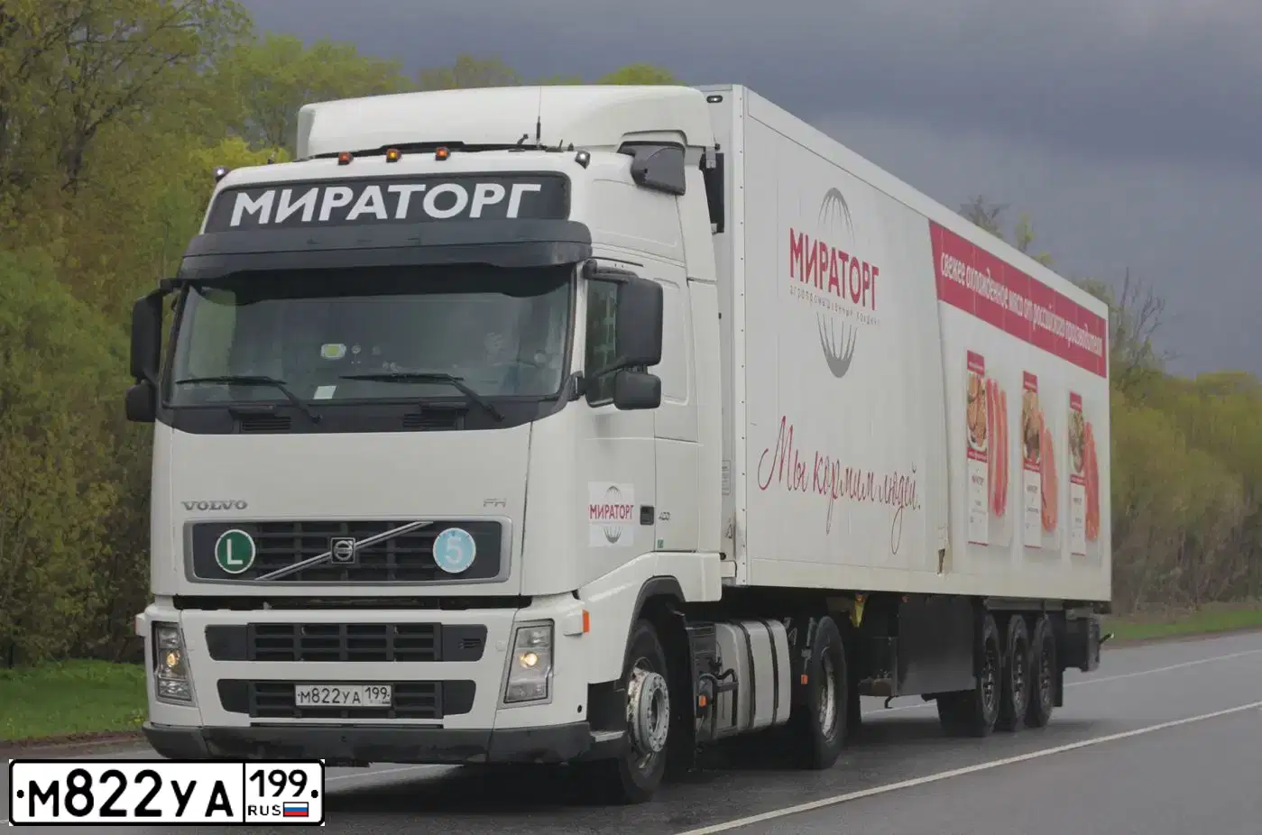 Фото автомобиля VOLVO FH, 2008 — госномер Т501РТ58