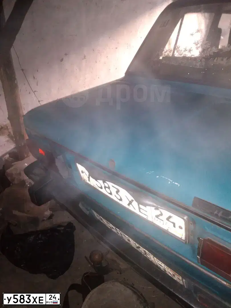 Фото автомобиля LADA 2106, 1994 — госномер У538ХЕ24. Цвет: голубой