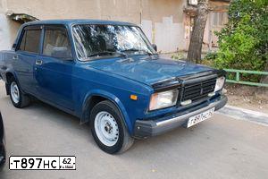 Фото автомобиля LADA 2107, 2008 — госномер М188ХТ33. Цвет: ЧЕРНЫЙ
