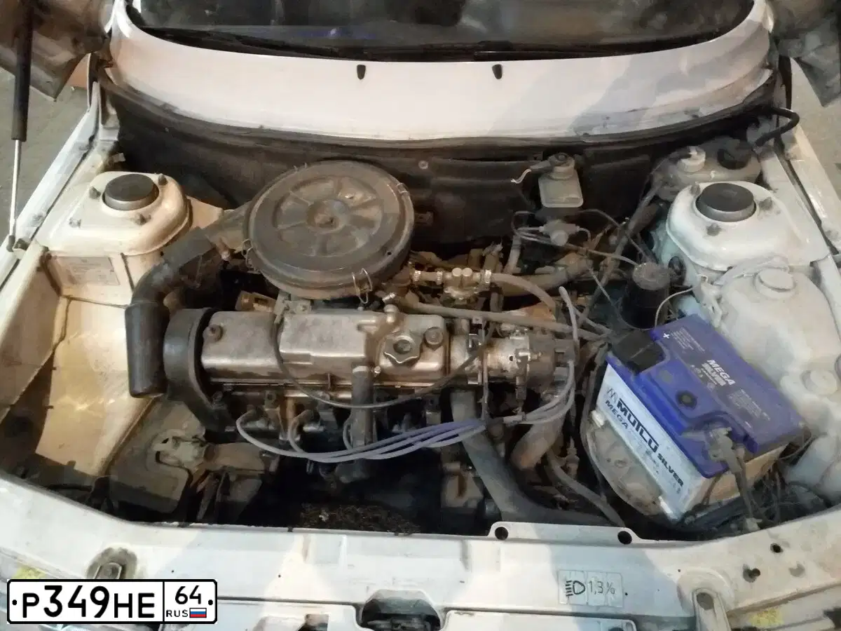 Фото автомобиля LADA 2110 LADA, 2000 — госномер С543СУ05. Цвет: ЯРКО БЕЛЫЙ