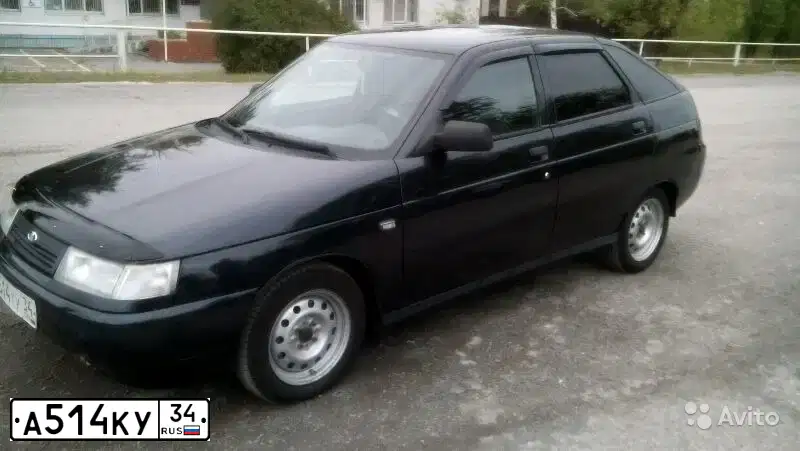 Фото автомобиля LADA 2112, 2007 — госномер А514КУ34. Цвет: ГРАФИТОВЫЙ МЕТАЛЛИК