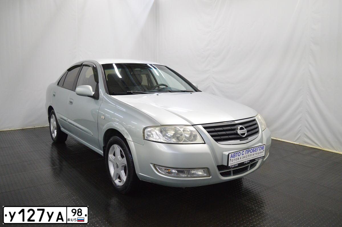 Фото автомобиля NISSAN ALMERA, 2006 — госномер К463МО53. Цвет: Серебристый