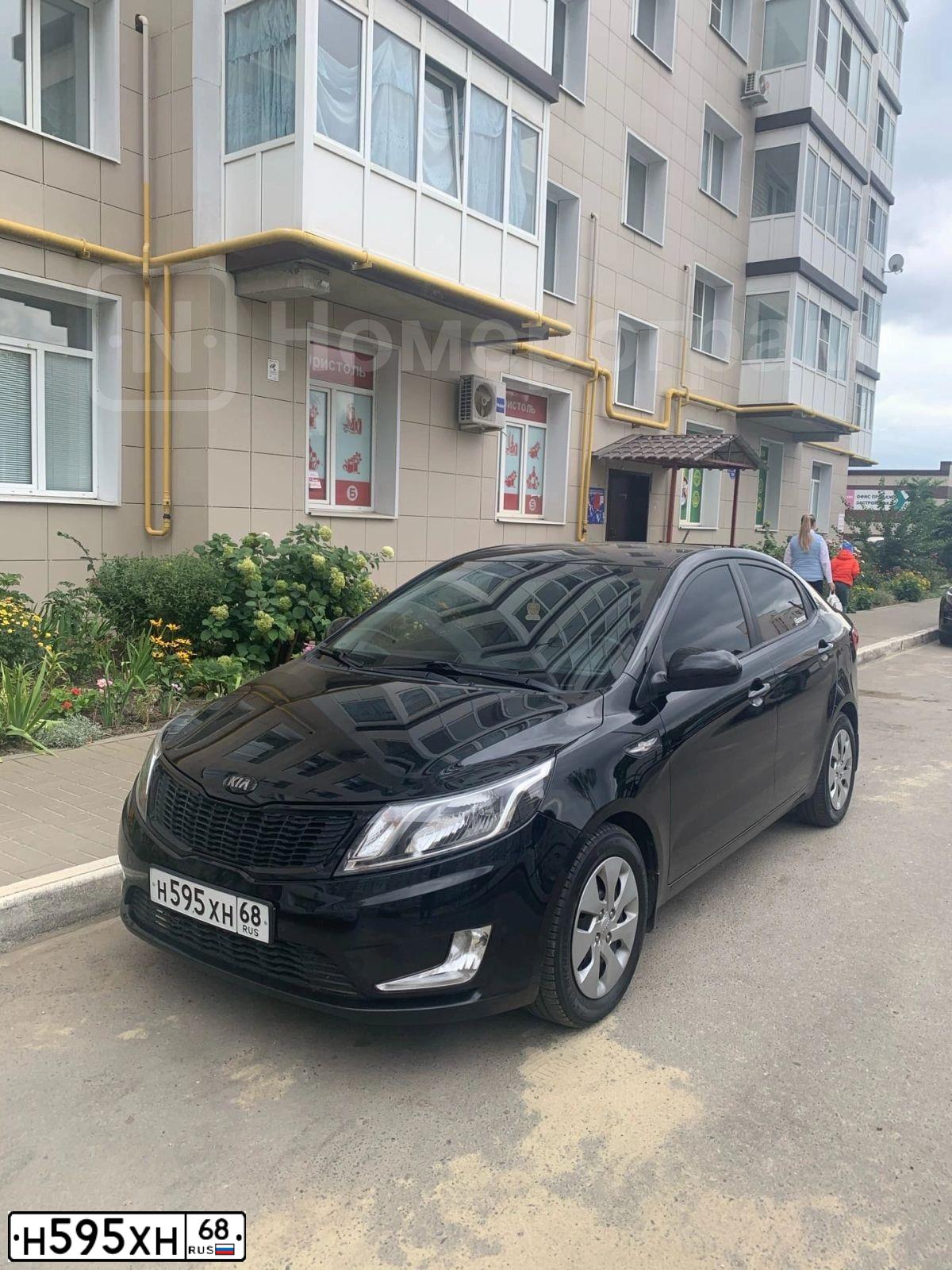 Фото автомобиля LADA 2170 PRIORA, 2015 — госномер Н595ХН68. Цвет: Белый