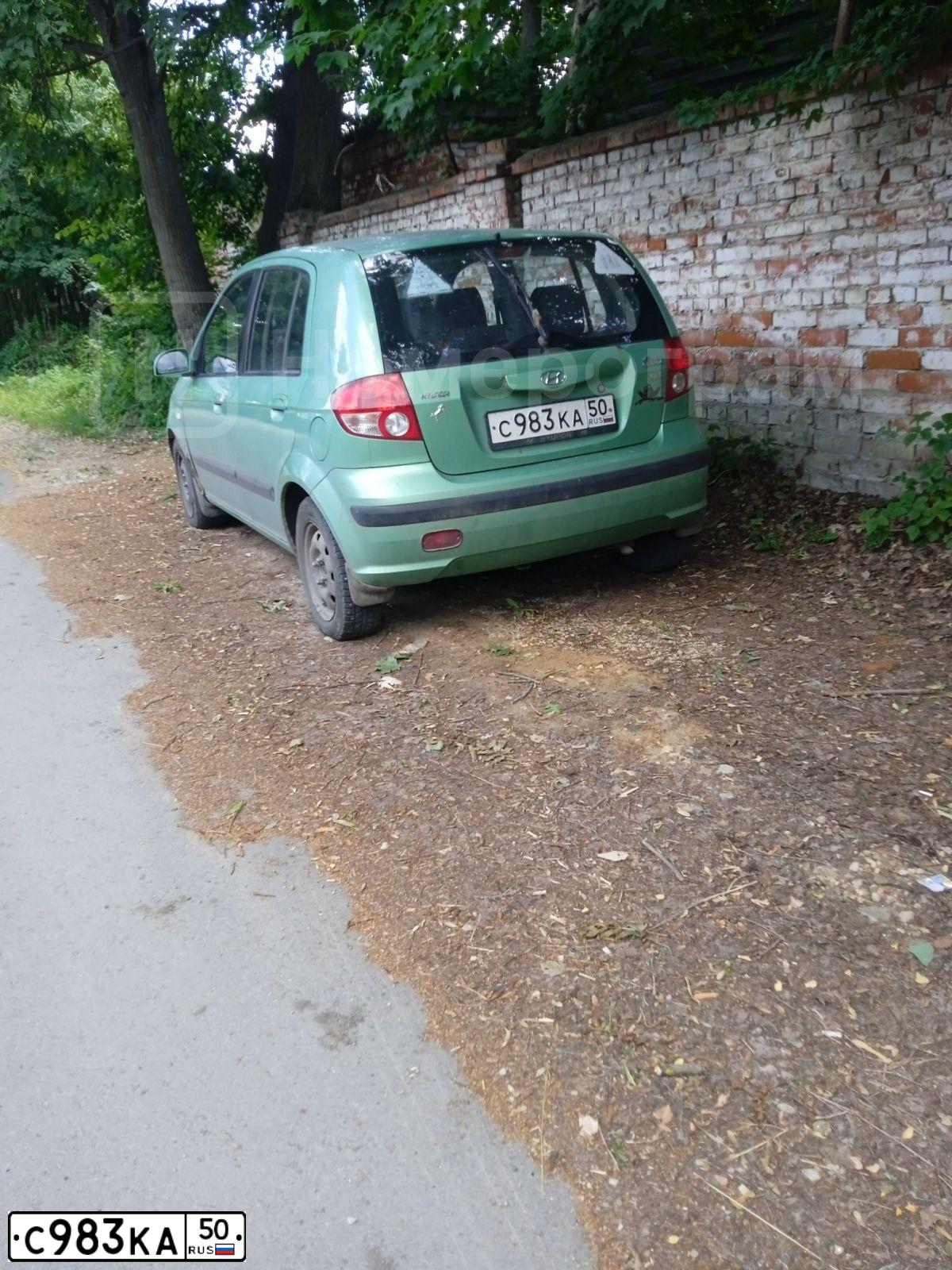 Фото автомобиля HYUNDAI GETZ, 2005 — госномер А662РР30. Цвет: ЗЕЛЕНЫЙ
