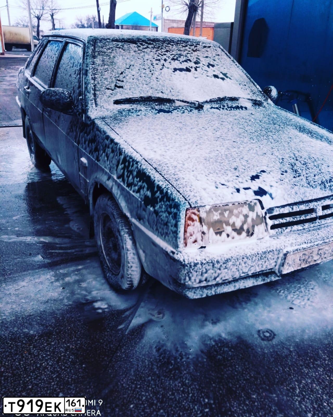 Фото автомобиля LADA 2109 SAMARA, 1999 — госномер А965ЕВ761. Цвет: сине-зеленый