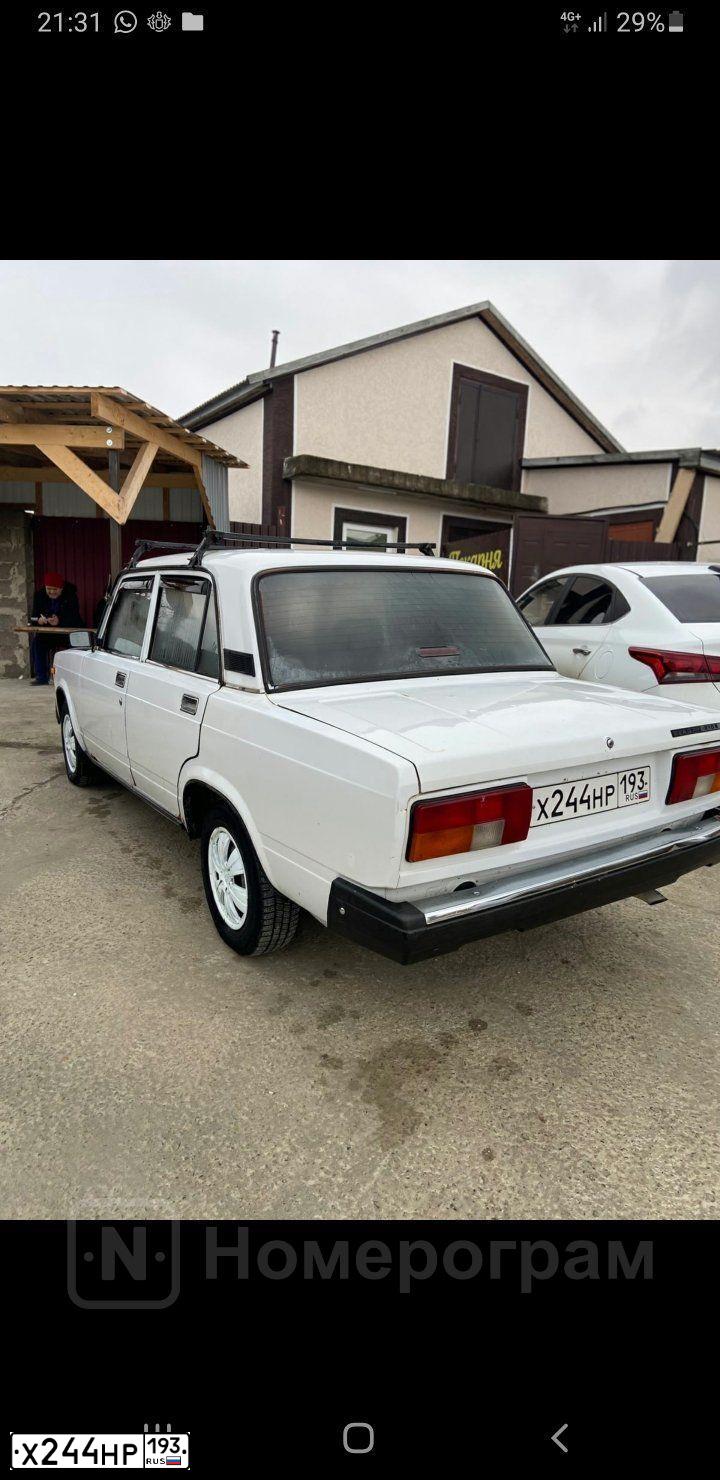 Фото автомобиля LADA 2105, 2005 — госномер Т011ОА193. Цвет: ЯРКО-БЕЛЫЙ