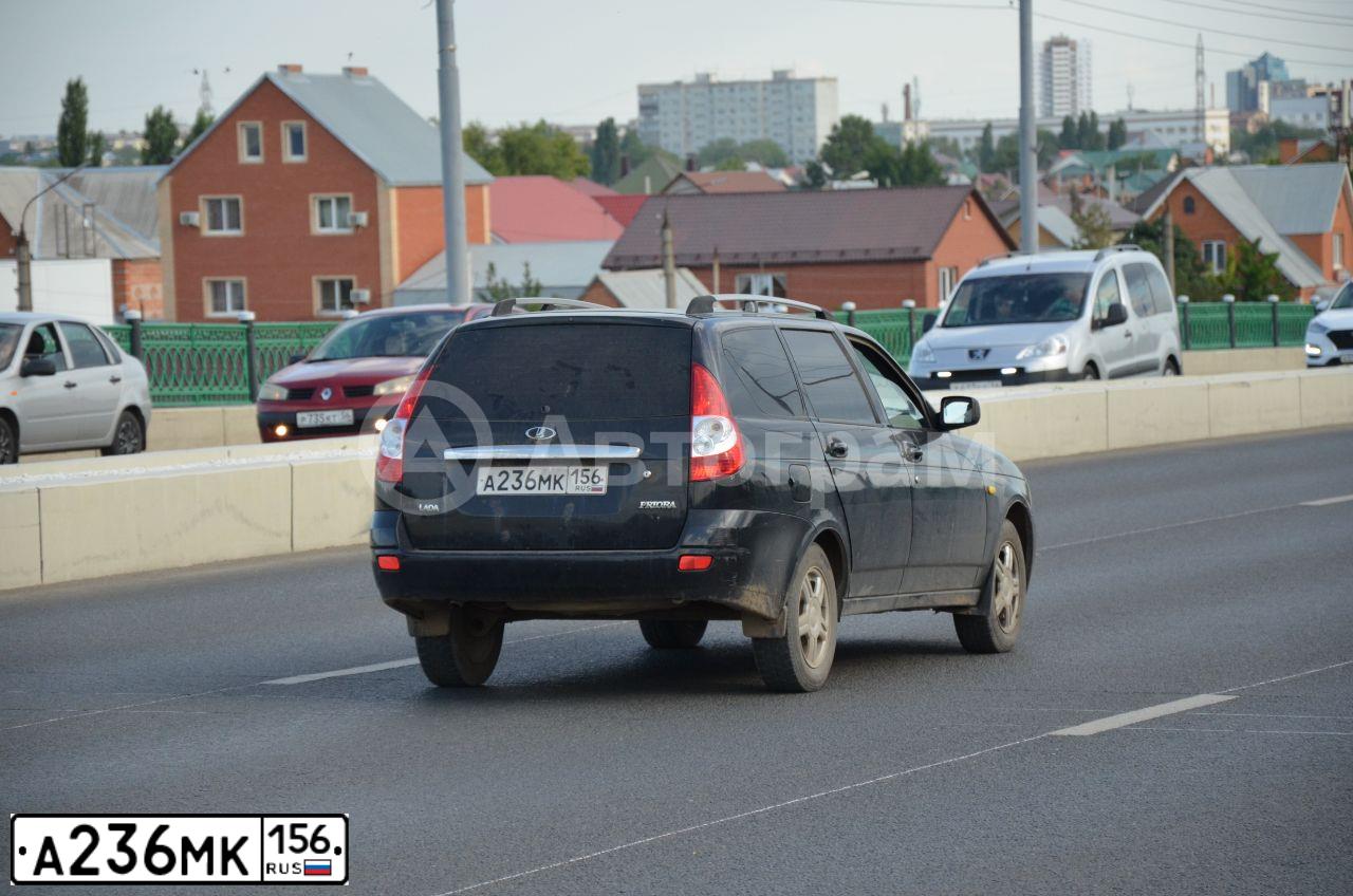 Фото автомобиля LADA PRIORA, 2010 — госномер Е096ОХ156