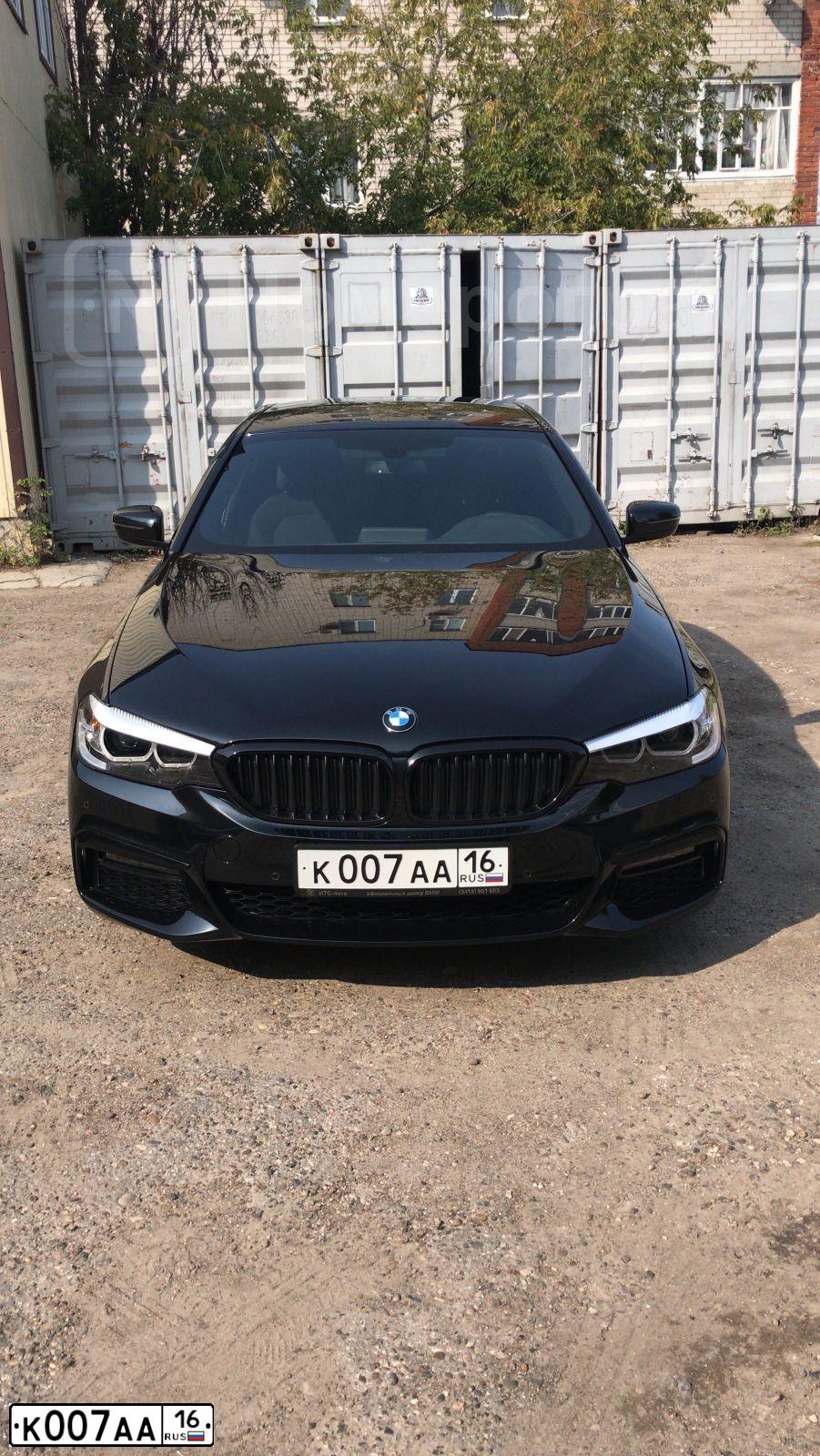 Фото автомобиля BMW 520, 2020 — госномер С290УМ716. Цвет: ЧЕРНЫЙ