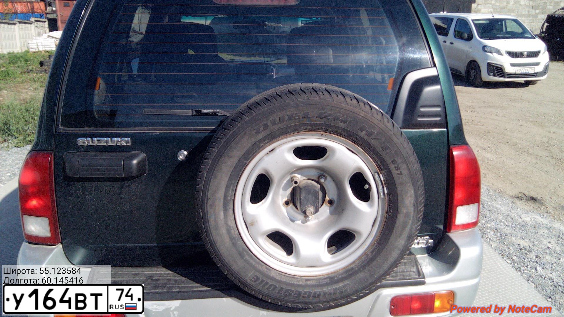 Фото автомобиля SUZUKI VITARA, 2003 — госномер А278КО774