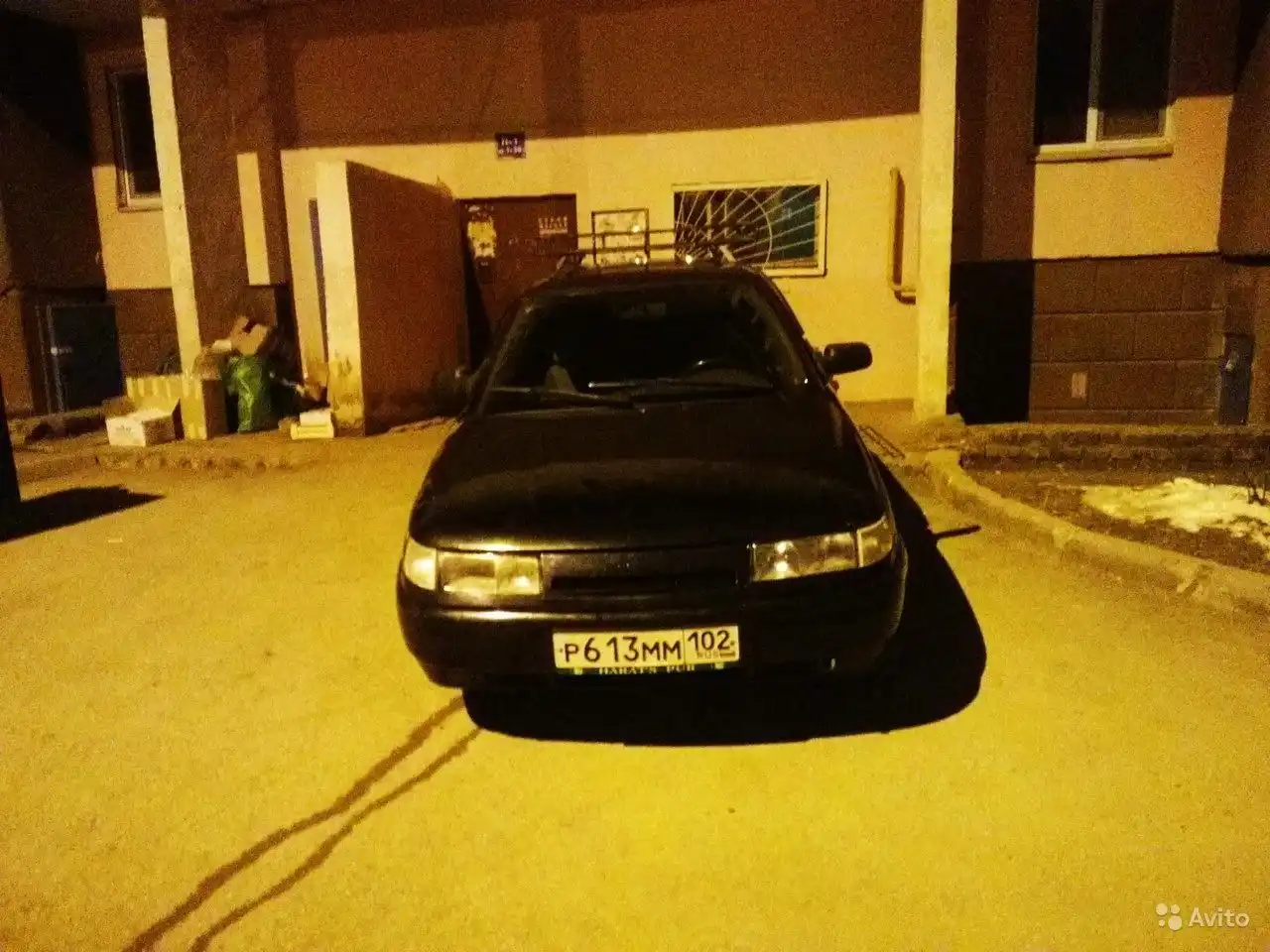 Фото автомобиля LADA 2111, 2008 — госномер Р613ММ102. Цвет: СИНЕ-ЧЕРНЫЙ
