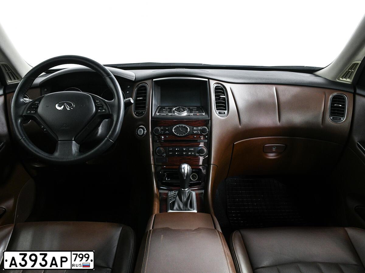 Фото автомобиля ИНФИНИТИ QX50, 2017 — госномер Х521ВВ977. Цвет: ЧЕРНЫЙ
