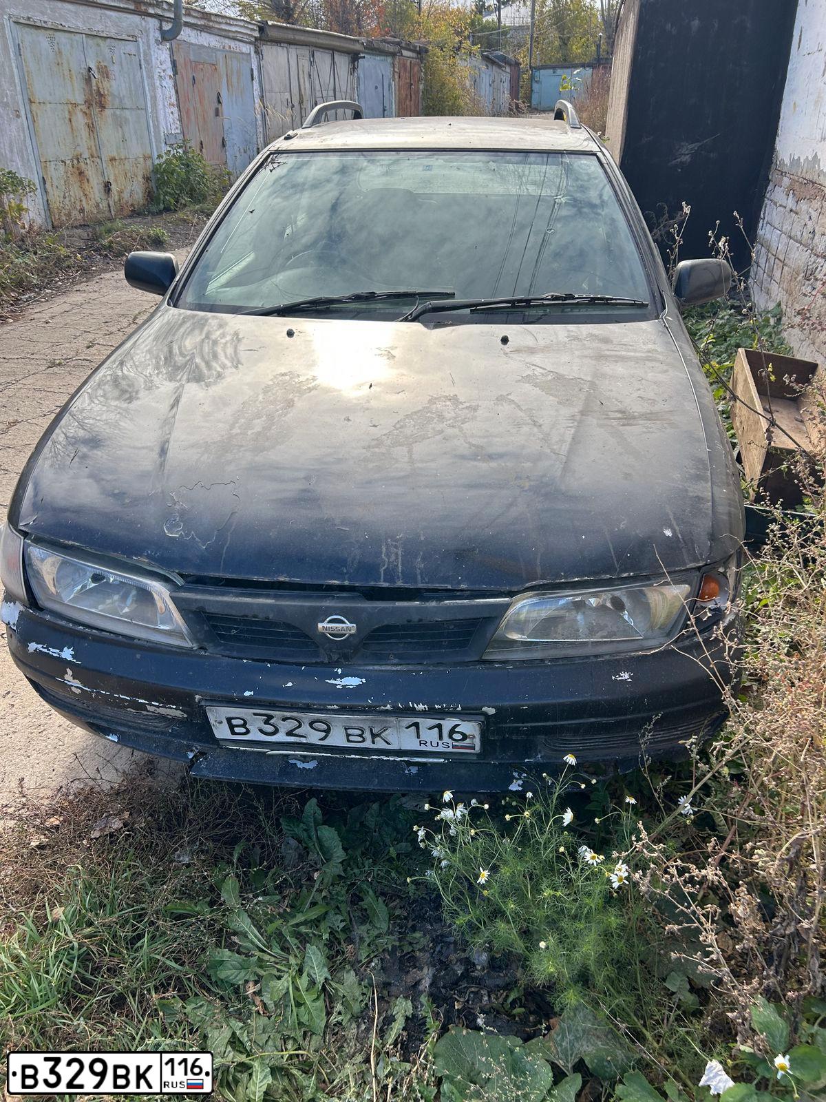 Фото автомобиля NISSAN PULSAR NISSAN PULSAR, 1984 — госномер В329ВК116. Цвет: Серо-Черный