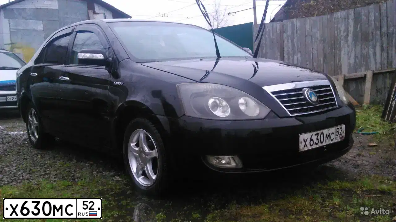 Фото автомобиля GEELY VISION, 2008 — госномер Х630МС76. Цвет: ЧЕРНЫЙ