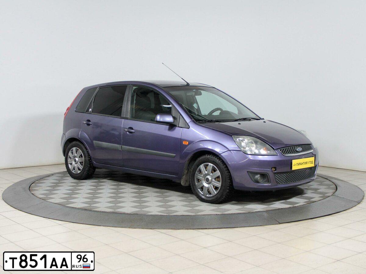 Фото автомобиля FORD FIESTA / ASPIRE, 2006 — госномер О661МА196. Цвет: ФИОЛЕТОВЫЙ