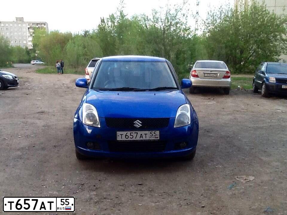 Фото автомобиля СУЗУКИ СВИФТ, 2009 — госномер Т657АТ55