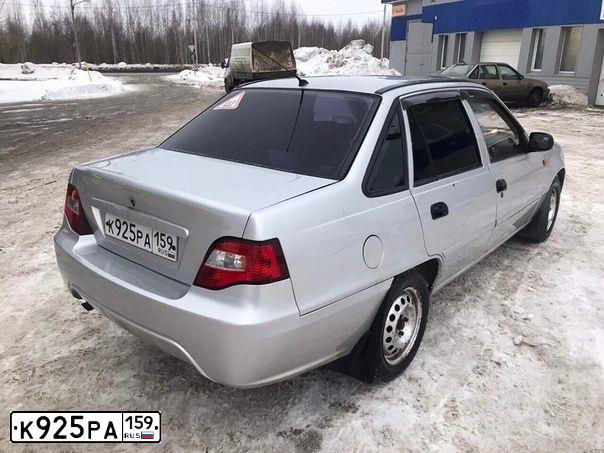 Фото автомобиля DAEWOO NEXIA, 2012 — госномер О197МК159