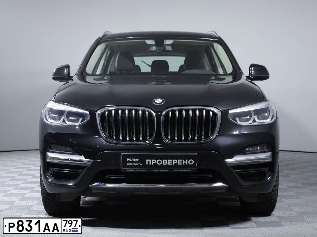 Фото автомобиля BMW X3, 2019 — госномер Р462УВ11. Цвет: ЧЕРНЫЙ