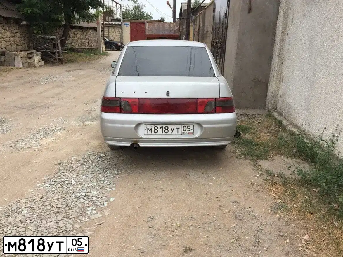 Фото автомобиля LADA 2110, 2002 — госномер В510ОЕ05. Цвет: СЕРЕБРИСТЫЙ МЕТАЛЛ
